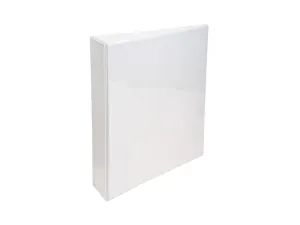 Alpha Presentation Binder 3 Rings A4, 38mm Spine, White (304)