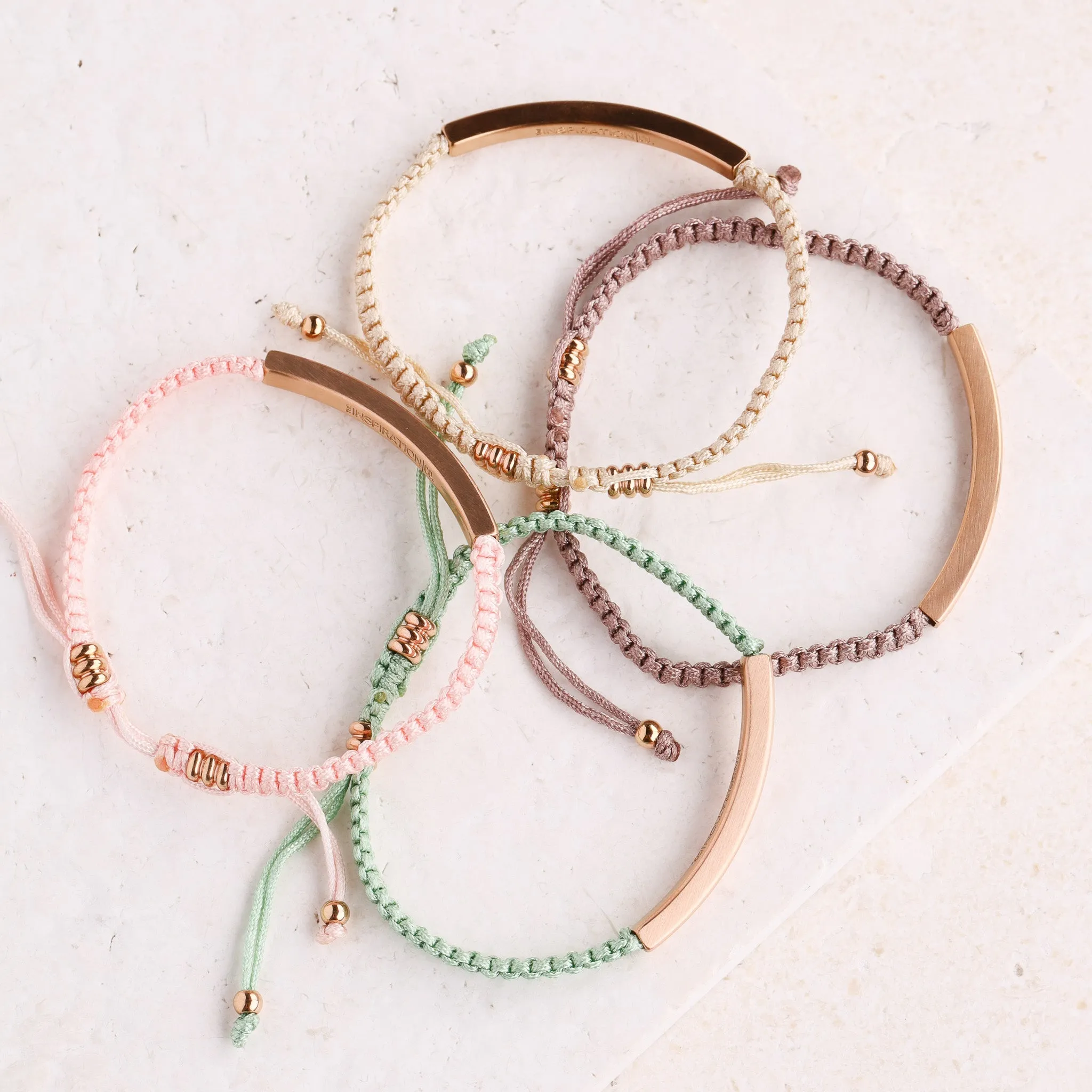 BRAVE - STRONG - HUMBLE - KIND ROPE BRACELET