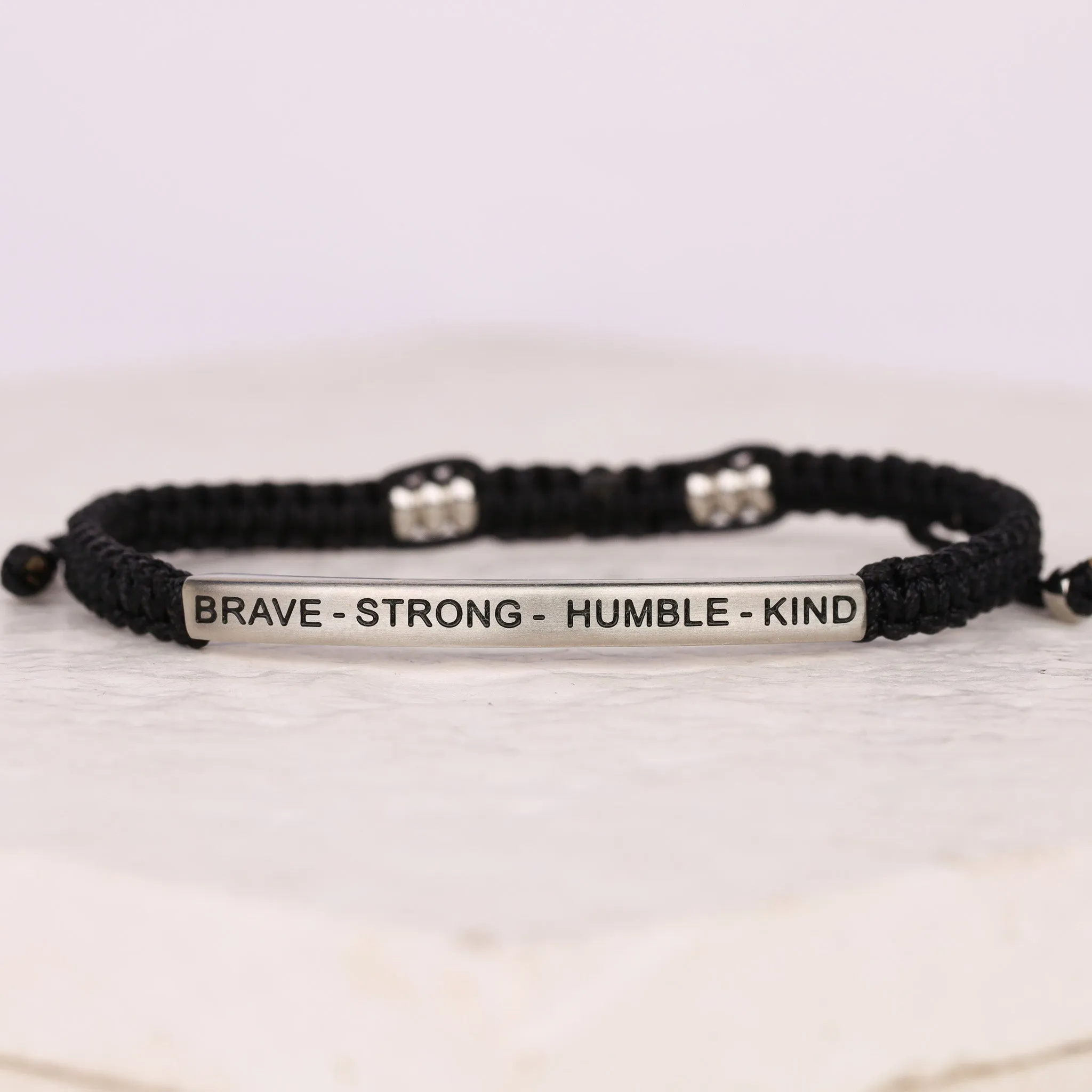 BRAVE - STRONG - HUMBLE - KIND ROPE BRACELET