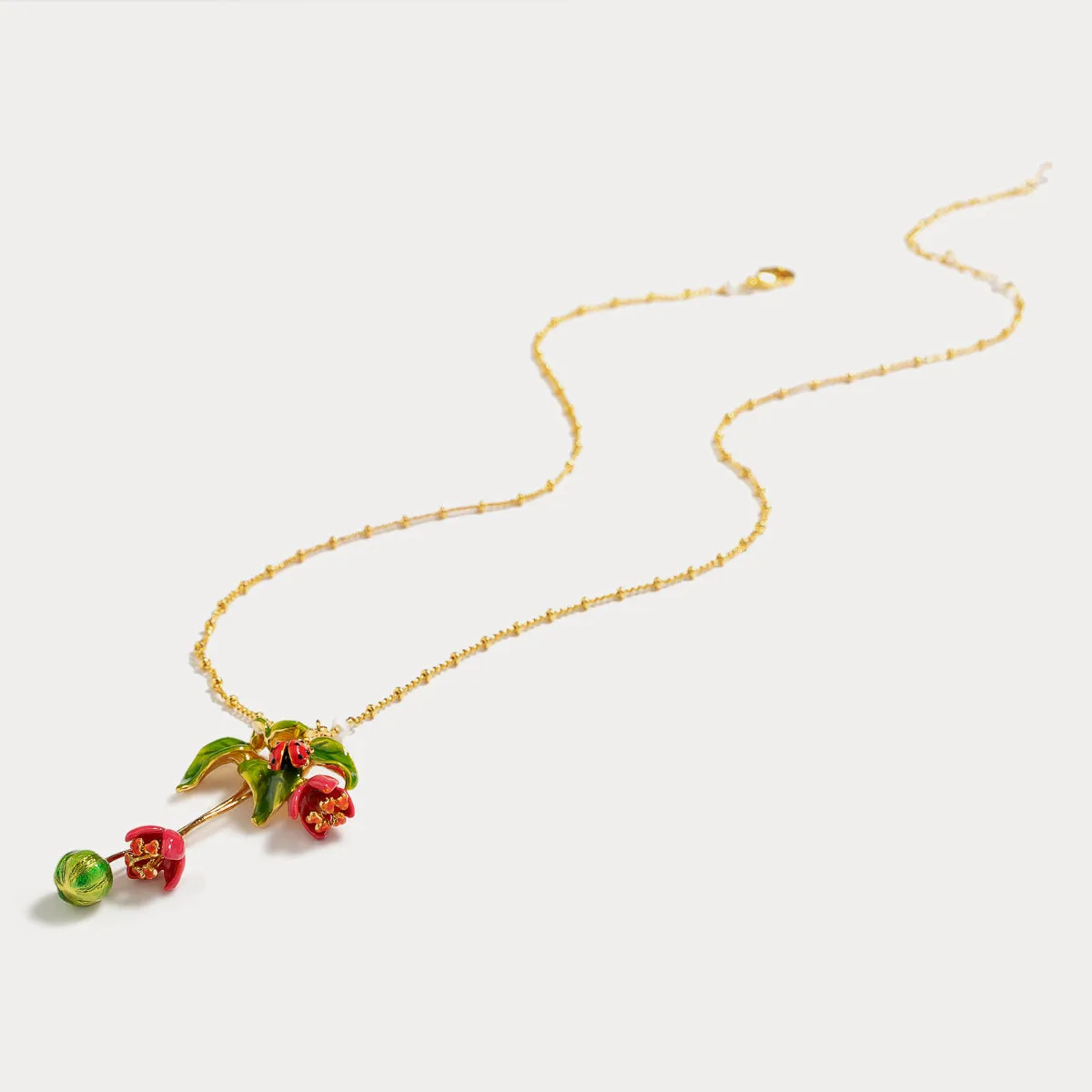 Ladybug Necklace