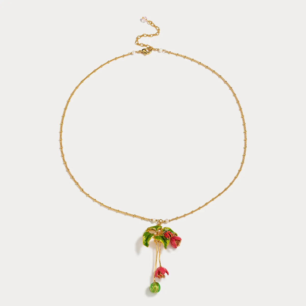 Ladybug Necklace